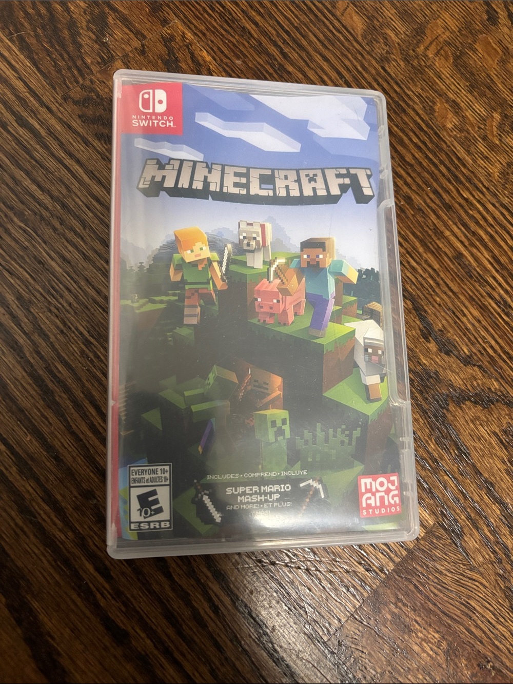 Nintendo Switch Minecraft - Green and Blue Cover